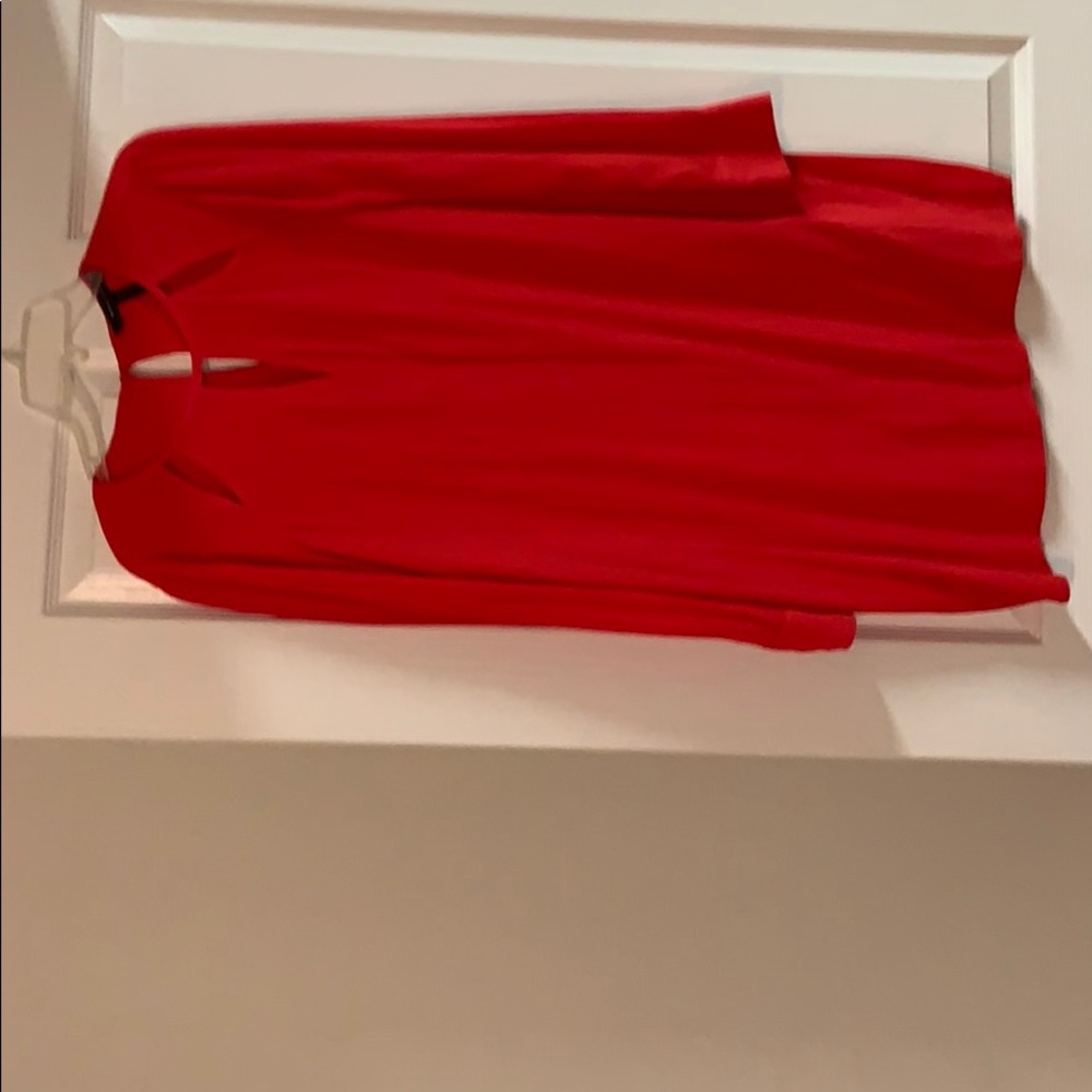 Red dress